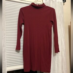 Old Navy Burgundy Mini Dress